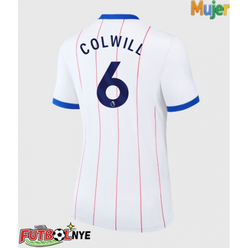 Camiseta Chelsea Levi Colwill #6 Tercera Equipación para mujer 2026-27 manga corta